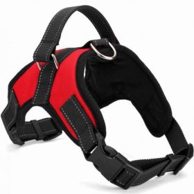 Dog Chest Strap Traction Rope Explosion proof Flushing Dog Chest Strap (Colour: Blue, Specifications (length * width): S)