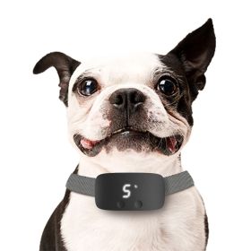 Touch the barking arrestor; dog trainer; anti barking pet supplies (Colour: Black)